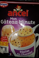 Mon gâteau minute - Pépites de chocolat