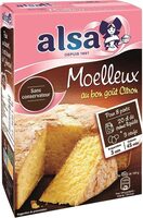 Moelleux au bon goût citron