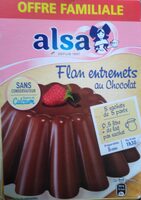 Flan entremets au chocolat