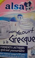 Ferments lactiques Mon yaourt Grecque