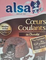 Coeurs coulants au chocolat