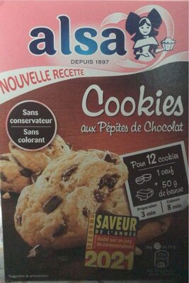 Cookies aux pépites de chocolat