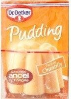 Pudding chantilly 3 sachets