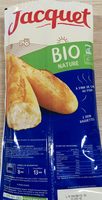 Petite fournée bio 2 demi-baguettes nature