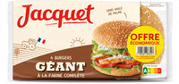 Hamburger complet geant x4 - 330 g offre eco