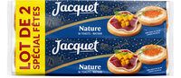 Toasts ronds nature spécial fêtes 2 x 250 g