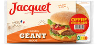 Geant burger brioche x4 300g offre eco
