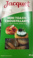 Mini-toasts à l'huile d'olive