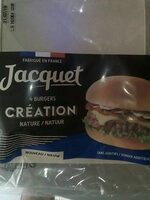 4 burgers création Nature