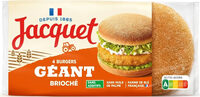 Pains Burger brioché Géant