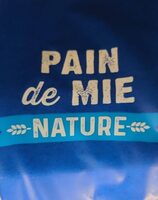 Pain de mie nature