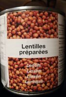 Lentilles préparées