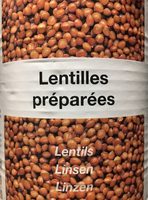 Lentilles préparées