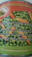 Petit pois et carottes à l'étuvée