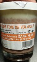 Pâté foie de volaille