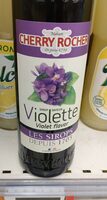 Sirop saveur violette
