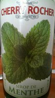 Sirop de menthe