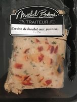 Terrine de brochet aux poivrons