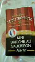 Mini brioche au saucisson