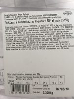 Moelleux emmental roquefort noix
