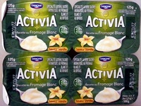 Activia Recette au fromage blanc (2,9 % MG) Saveur Vanille
