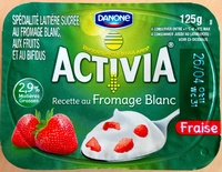 Activia Recette au Fromage Blanc (2,9 % MG) Fraise