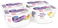 Taillefine recette au fromage blanc peche 120 g x 4