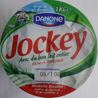 Jockey Avec du bon lait entier (8 % MG)