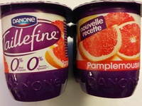 Taillefine® (0% MG) Pamplemousse (4 pots) 500 g