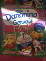 Danonino de Gervais Mon Yaourt Rigolo
