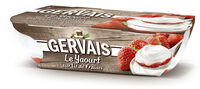 Gervais bicouche fraise 115 g x 2