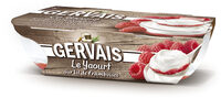 Gervais bicouche framboise 115 g x 2