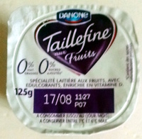 Taillefine aux fruits 0% Ananas