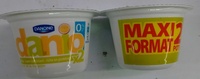 Danio Fruit de la passion 0% MG (maxi format 2 pots)