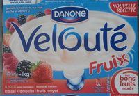 Velouté Fruix Fraise Framboise Fruits Rouges