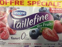 Taillefine au fruits Framboise Cerise Fraise Myrtille (offre spéciale)
