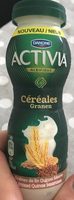 Activia à Boire Céréales Graines de Lin Quinoa Sésame