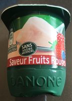 Activia saveur fruits rouges
