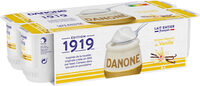 Danone lait entier arome vanille 125 g x 8