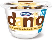 Danio 0% melange vanille 150 g x 1