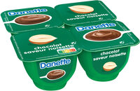 Danette saveur chocolat noisette 125 g x 4