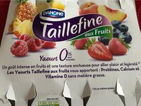 Taillefine aux fruits 0% M.G.