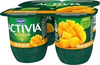Yaourt saveur mangue