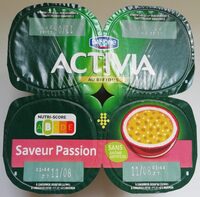 Activia au bifidus - Saveur passion