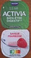 Activia framboise 4 x 125 g