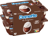 Danette le liegeois chocolat 100 g x 12