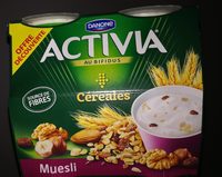 Activia céréales Muesli