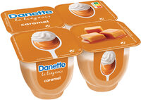 Danette liegeois caramel 100 g x 4