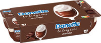 Danette le liegeois chocolat 100 g x 8