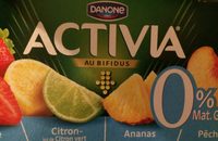 Activia fruits 0%